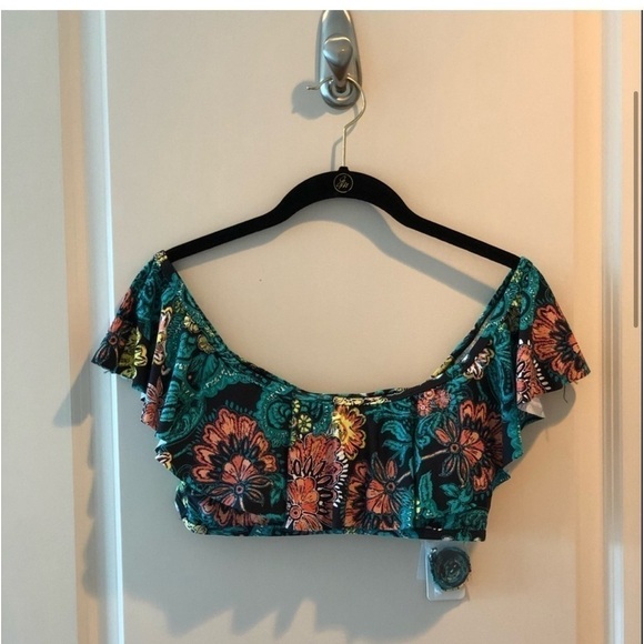 NWT Splendid Farmhouse Floral Swimwear Top - Picture 6 of 16